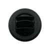 60mm 75mm Air Vent Deflector Outlet Louver Rotatable Diesel Parking Heater Air Conditioner Round Black For Car Truck VAN Camper