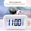 Cute Cartoon Shape Digital Clock Multifunctional Desktop Clock New Children's Electronic Clock
