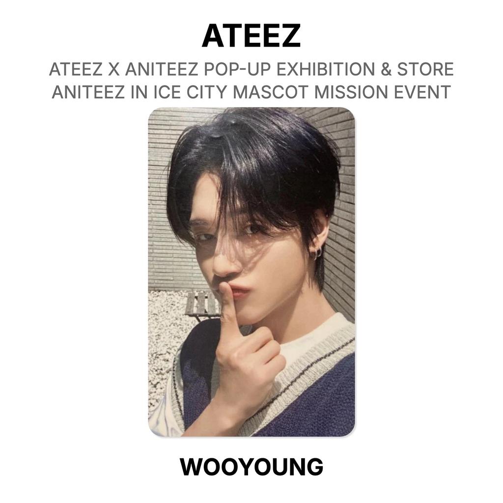 ATEEZ X ANITEEZ POP-UP EXHIBITION & STORE ANITEEZ IN ICE CITY MASCOT MISSION EVENT Official Photocard