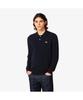 LACOSTE Men'S Cable Long Sleeve Polo Sweater Ah580E-55N 166