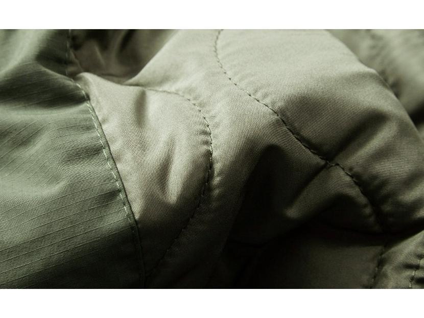 Men's Retro Quilted V-Neck Cotton Jacket