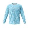 SIMMS Fishing Clothes Luya Long-sleeved Round-neck T-shirt Men's Sunscreen Quick-drying Breathable