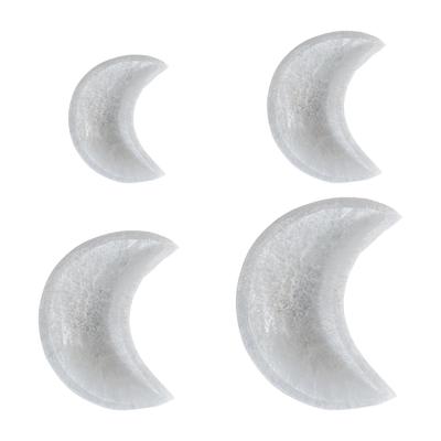 Selenite Crystal Bowl Tabletop Centerpiece Simple Storage Plate Soothing Meditation