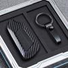 Custodia Cover in Fibra di Carbonio ABS per Chiave Auto per Vw Golf 8 Mk8 Gti Gtd R Id3 Id4 Accessori Portachiavi Protetti