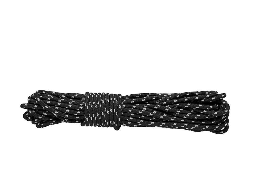 Snow Peak Черная веревка Pro. 4 мм 10 м Отрез AP-041 Палатка 4mm чёрный