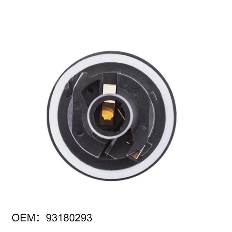 Reference Number 93180293 Socket for 2004-2010 Vehicle, Car Light Bulb Socket In Black Plastic for Indicator Repair Use