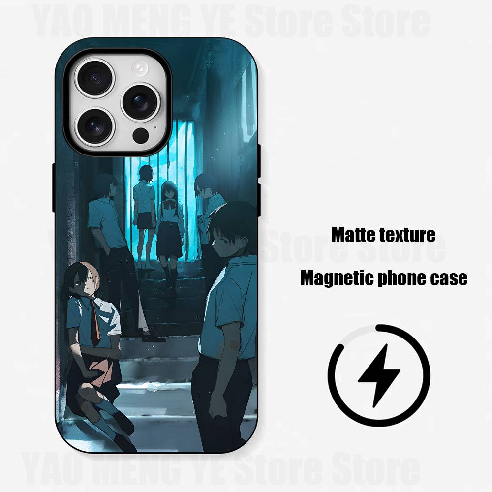 

MILGRAM H-Haruka Yuno Frosted Soft For Phone Case For Iphone 11,12,13,14,15,16,17 Pro Max XS Wireless Charge Magnetic Cover iPhone13PRO