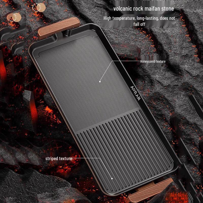 AVADEN Electric BBQ Grill Plate