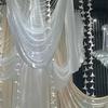 Lily White Crystal Hanging Ceiling Decoration for Weddings & Birthdays