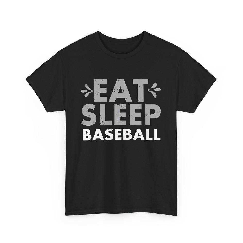 Baseball Shirt, Eat Sleep Baseball Sports Lovers Baseball Player Shirt