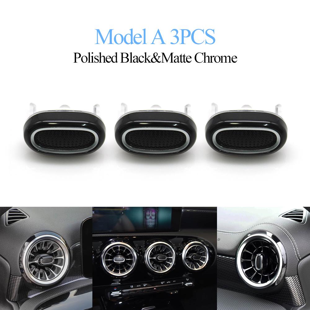 Car Interior Front AC Conditioning Ac Vent Rotary Knob For Benz A B CLA GLA GLB EQA EQB Class W177 W247 W118 H247 X247 H243 X243