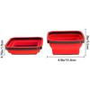 Foldable Silicone Parts Screw Tray,Single-sided Magnetic Silicone Tool Tray Storage Organizer for Screws,Bolts,Nuts,Metal Parts