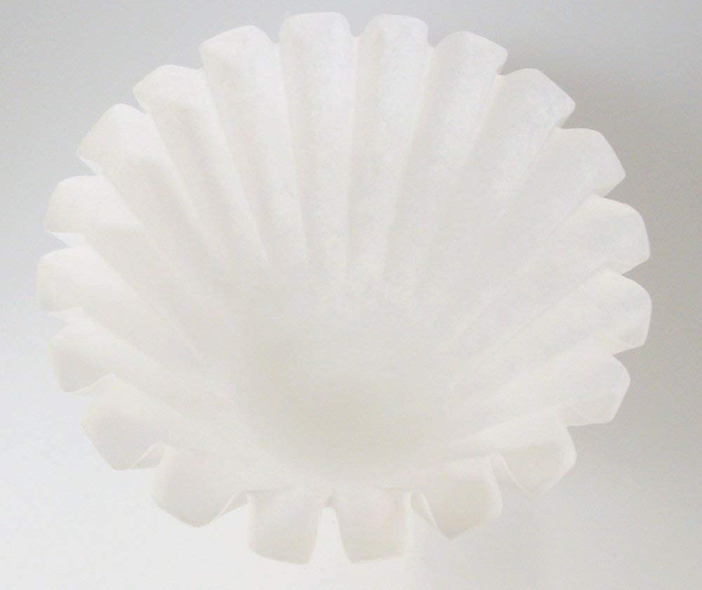 Kalita Wave Series Coffee Filters, White, 1-2 Persons, 50 Filters x 3-Pack, KWF-155 #22211