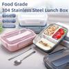 Sealed Insulation Lunch Box 3/4 Grids Lunch Container BPA-Free Food Storage Crisper  Camping