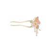 Classical Pearl Tassel Hair Stick Vintage Chinese Hair Clip Butterfly Flowers Hairpin  Daily Wear
