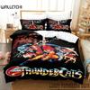 3D Print Thundercats Bedding Set Boys Girls Twin Queen King Size Duvet Cover Pillowcase Bed Boys Adult Home Textileextile