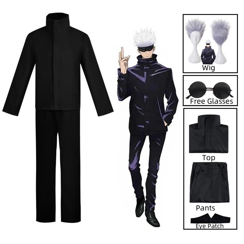 Anime Jujutsu Kaisen Gojo Satoru Cosplay