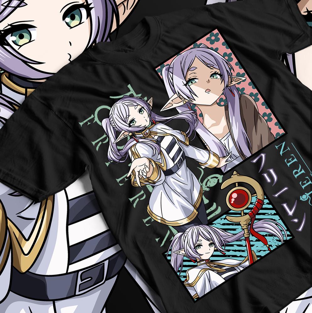 Anime Gifts T-Shirt, Fern Stark Girl Shirt, Beyond Journey's End, Frieren, All.