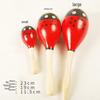 Orff Wooden Baby Rattle: Sand Shakers & Auditory Training Hand Grips