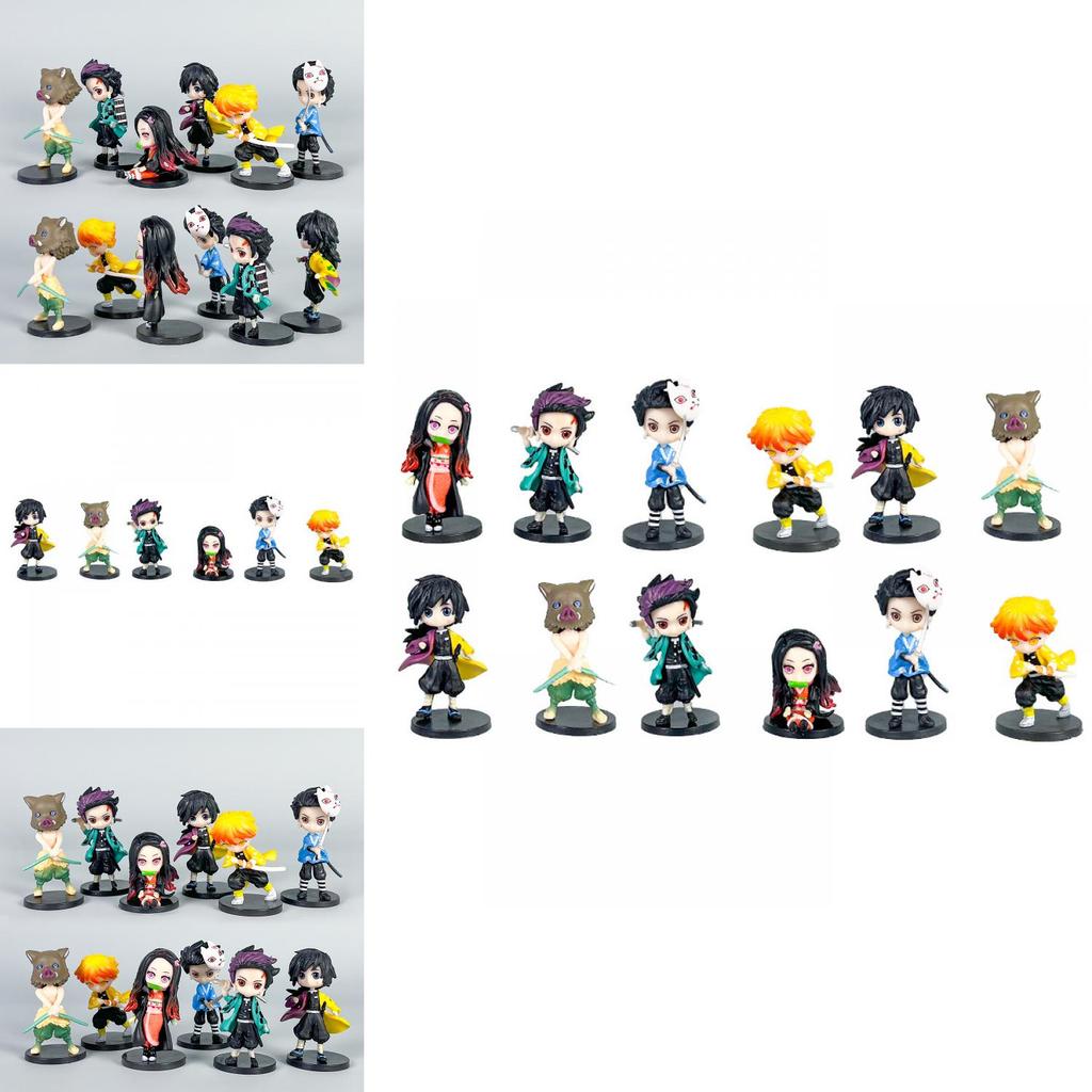 Demon Slayer Kimetsu No Yaiba Kamado Tanjirou Q Hand Puppet Model Set For Collectors And Anime Fans