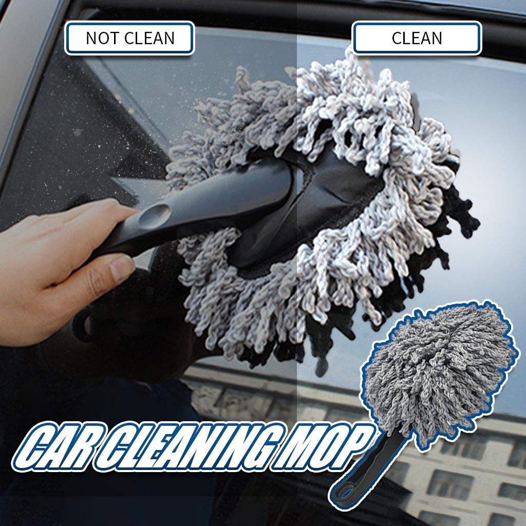 Kartáček na prach z mikrovlákna na auto Dash, multifunkční kartáč na čištění auta, příslušenství exteriéru interiéru auta, nástroj na čištění a mytí auta