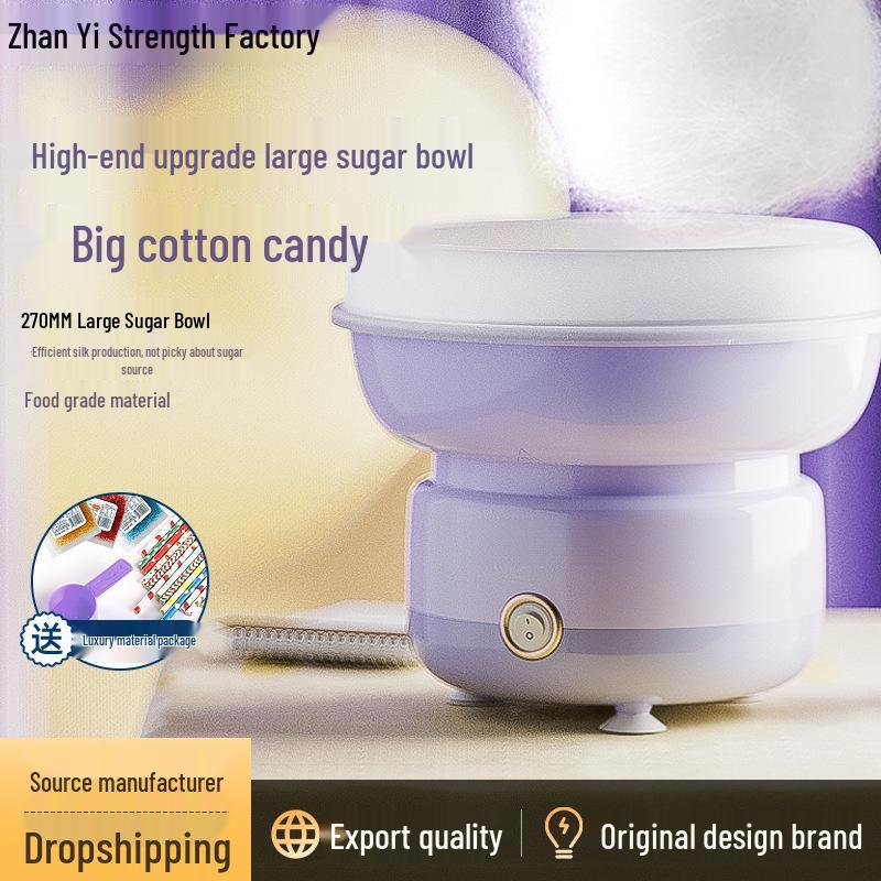 Fully Automatic Cotton Candy Machine for Kids