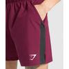 Gymshark Sport  7  Shorts Strong Pink Black A1b3l Kcrj