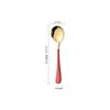 1010 Stainless Steel Titanium-Plated Multifunctional Spoon: Ideal for Desserts, Coffee, Soup, Kids, Household, or Hotel Use