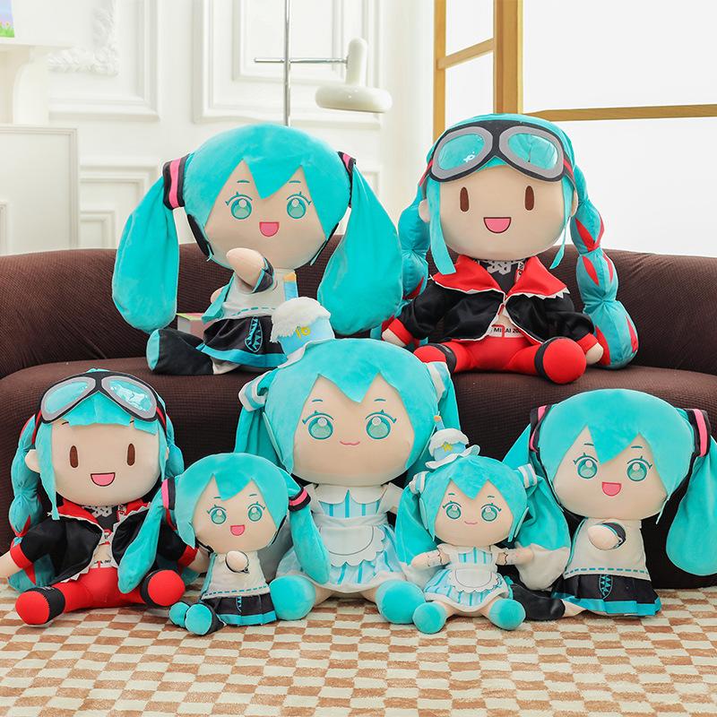 New Hatsune Series Plush Toys for Girls Sleeping At Home Comforting Pillow Cartoon Future Doll Birthday Gift