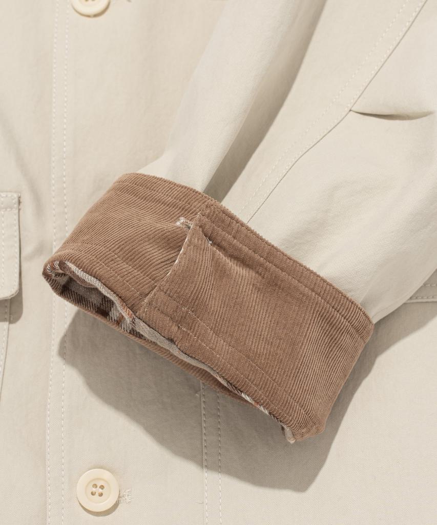 CARGOBROS FOR WOMAN Amekaji Cotton Work Jacket (Beige)