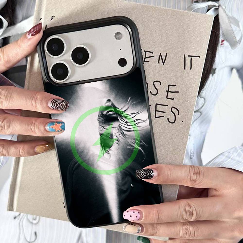 Singer 2hollis Albums Magnetic Wireless Charge Phone Case For iPhone 14 13 12 11 15 16 17 Pro Max Magnetic Cover iPhone 16 pro
