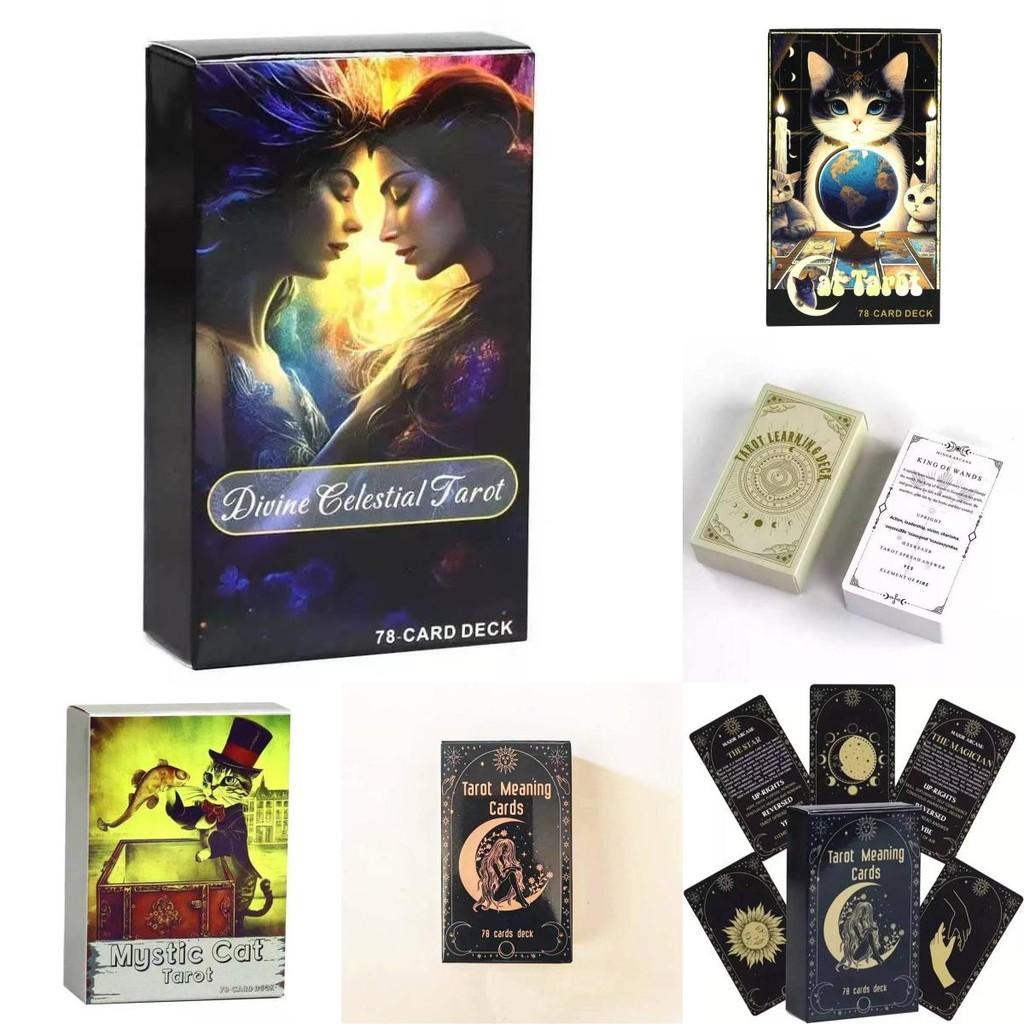2024 New Arrival Tarot Oracle Cards Featuring Beautiful Designs And Enchanting Themes