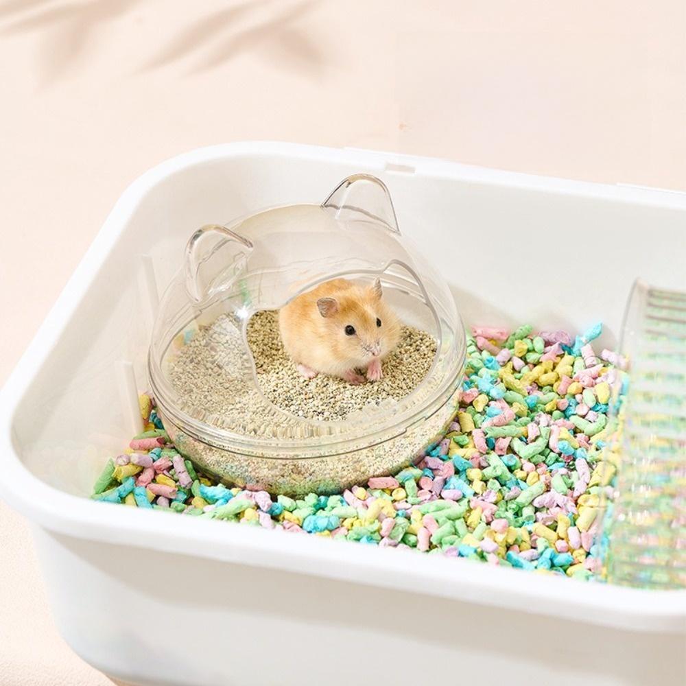 Convenient Large Space Hamster Cage Breathable Ventilation Small Animal Carrying Cage Sturdy Pet House