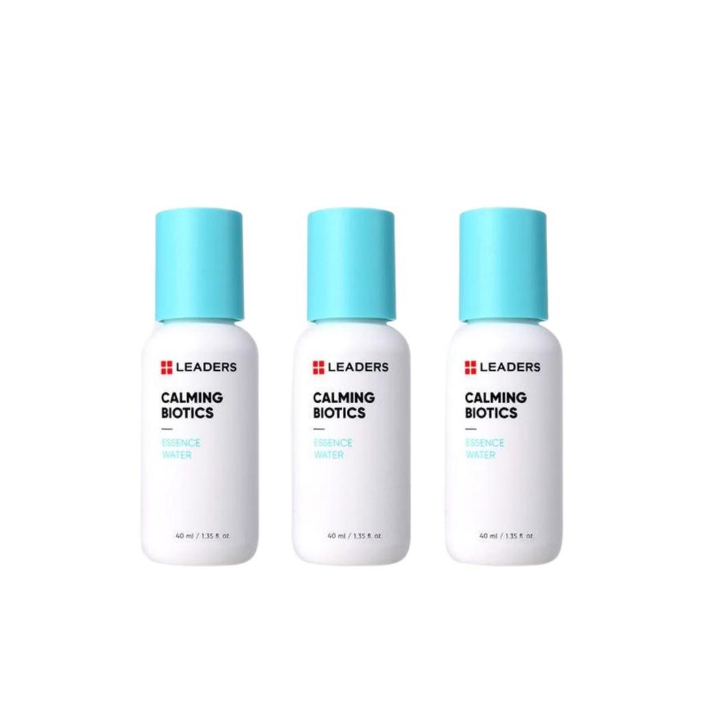 Leaders Calming Biotics Essence Water Miniature Hydrating Soothing 40ml 3 Pcs
