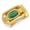 Agate Gemstone Rhinestone Automatic Belt Buckle, 3.5mm Inlaid, Single Head for Pants