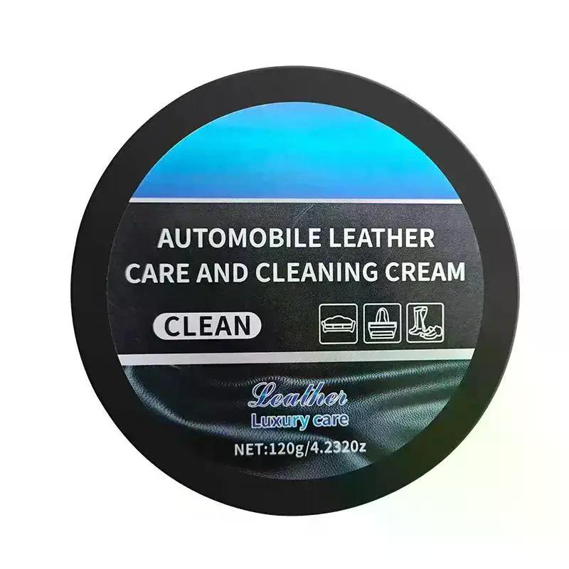 120g Haushalt Lederpflege Reiniger Lederpflegecreme Pflegcreme Sofa Schuh Entkalkung Dekontamination Reinigung