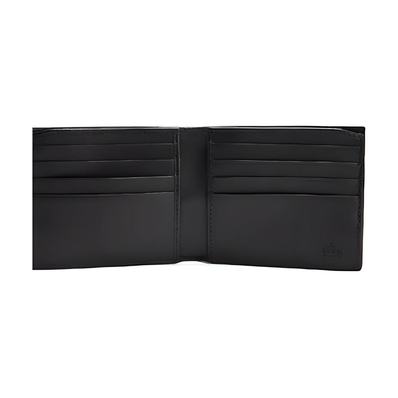 Gucci Presbyopia Logo Short Bifold Artificial Leather Wallet Wallet Men's Ebony/Black