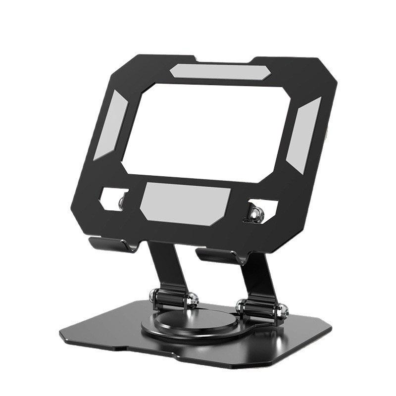 Universal Metal Rotatable Tablet & Phone Stand for Desk - Ideal for iPad, PUBG, Learning, and More