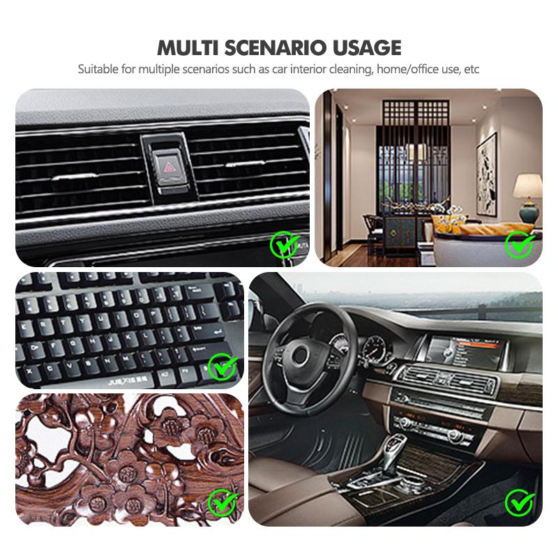 ADU4 For Skoda Car Center Console Air Outlet Cleaning Brush Crevice Dusting Detailing Brush S Kodiaq Octavia 2 3 Yeti Karoq Rapid