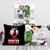 Anime Hunter X Hunter Pillow Case Fashion Square Pillowcase Bedroom Sofa Room Ins Decoration Leisure
