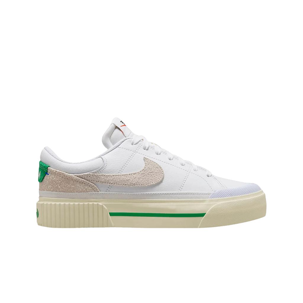 (w) Nike Court Legacy Lift White