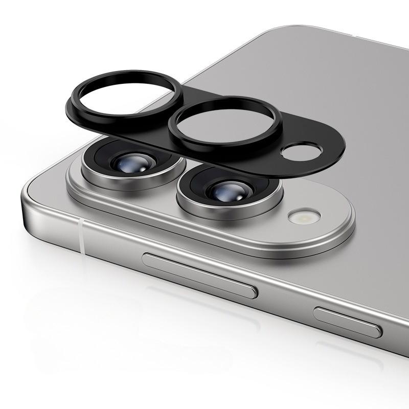 

Для Samsung S25 Edge Защитные пленки для камеры Защитная пленка для объектива Полая металлическая наклейка для SAMSUNG S25Edge Кольцо из алюминиевого сплава Защитная рамка Samsung S25 Edge чёрный