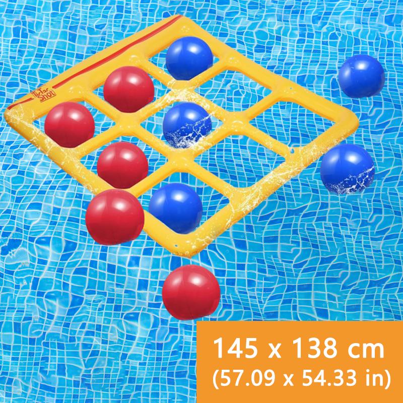 Piscină de Vară Jucării Gonflabile Jocuri cu Apă Plutitoare Volleybal Fotbal Joc de Aruncare Inele Accesorii Piscină Petrecere pe Plajă Jocuri Sportive