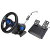 Gaming Steering Wheel 180 Degree Rotation Multifunctional 3 In 1 Game Racing Wheel with Pedals for P