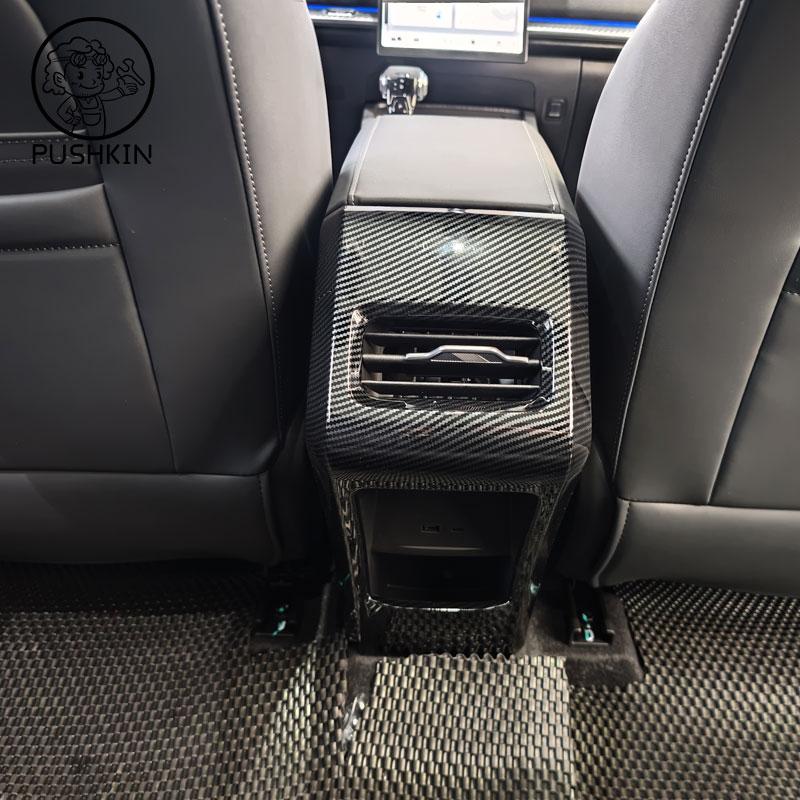 RHD LHD For Chery JAECOO J7 2024 2025 ABS carbon fiber interior accessories window lift switch cover gear panel AC vent cover