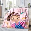 Ms. Rachel Theme Printed Blanket - Perfect for Couch, Bed, Travel & Outdoor Use | Machine Washable, Cozy & Durable.