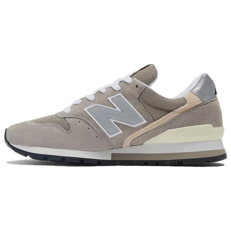 

New Balance 996 MiUSA Grey Silver Sneakers U996GR 42