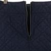 Sacai Luck Quilting Mini Skirt 2 Navy Filling Into Cotton Women Used