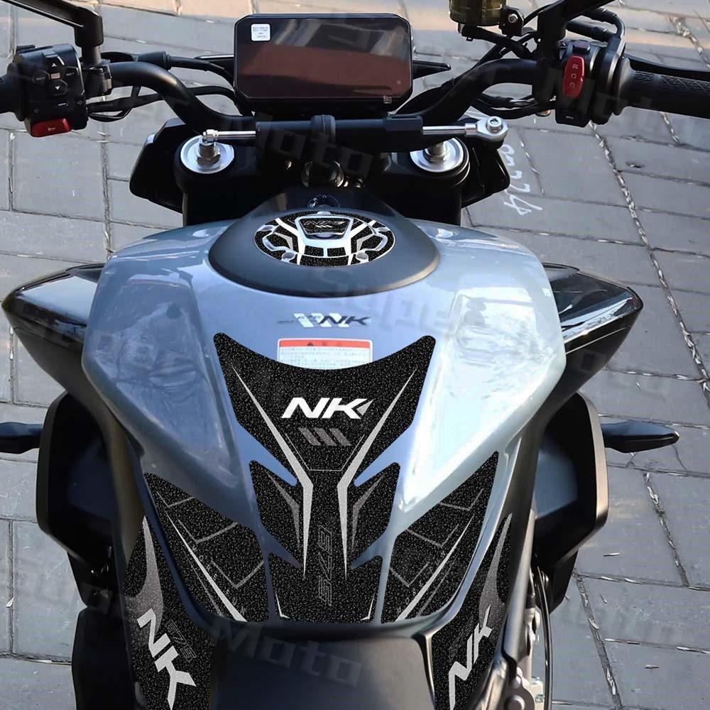 Motorcycle Frosted Fuel Tank Gas Cover Sticker Knee Grip Traction Decal Kit Protection Accessories For NK 675 675 NK