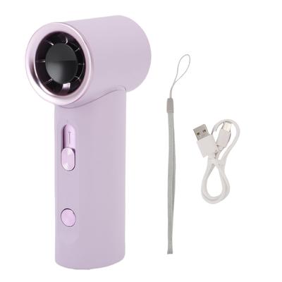 Portable Handheld Fan 100 Speeds Stepless Adjustable Quiet Rechargeable Digital Display Mini High